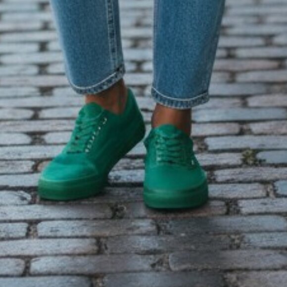 Vans Era Gold Mono Verdant Green - Picture 1 of 8
